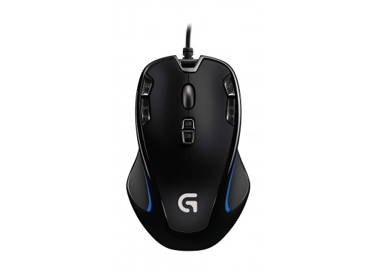 Buy Logitech g300s optical ambidextrous wired gaming mouse - black in Saudi Arabia