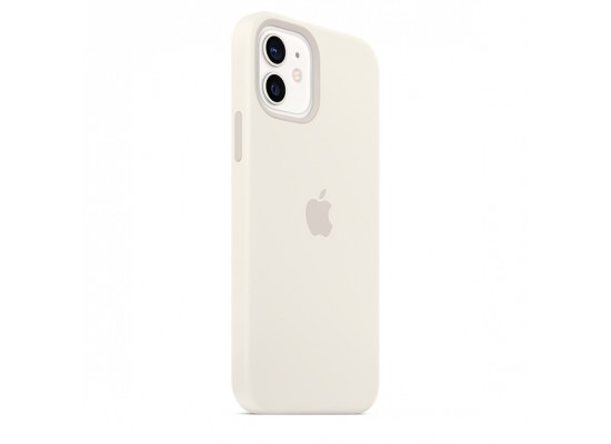 Apple iPhone 12 mini  MagSafe Silicone Case - White