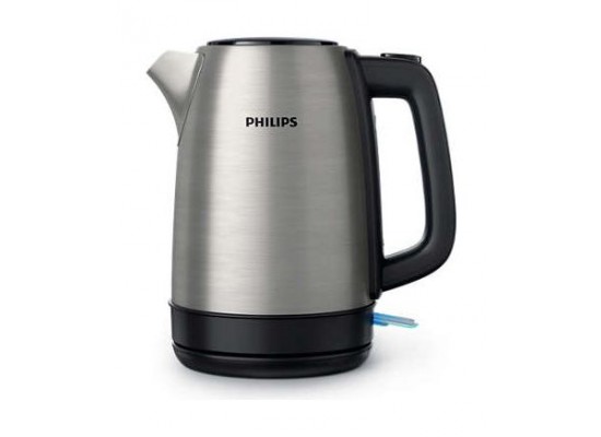 Buy Philips daily collection kettle - 2200w 1. 7l (hd9350/92) stainless steel in Saudi Arabia
