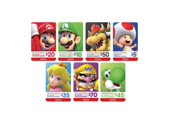 Nintendo eShop Cards - $10