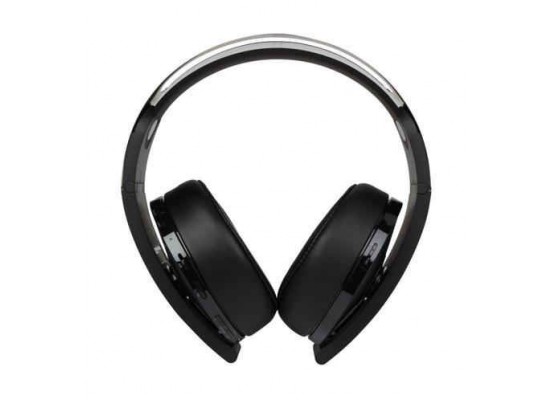 PS4 Platinum Wireless Headset (CECHYA-0090) – Black Front View