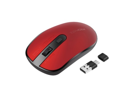  Promate Suave 2 Wireless Red Mouse in Kuwait | Buy Online – Xcite