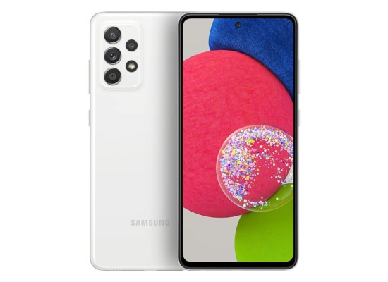 Buy Samsung galaxy a52s 5g 128gb phone - white in Saudi Arabia