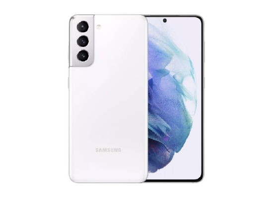 Buy Samsung galaxy s21 5g 256gb phone - white in Saudi Arabia