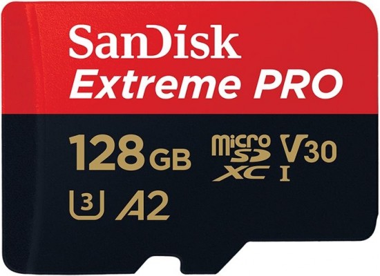 Buy Sandisk extreme pro microsdhc 128gb memory card in Saudi Arabia