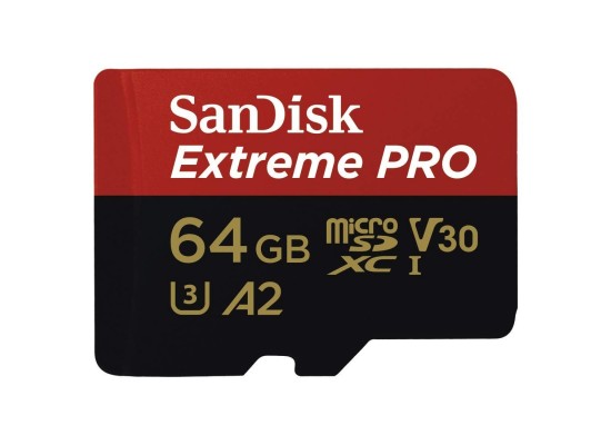 Buy Sandisk extreme pro microsdhc 64gb memory card in Saudi Arabia