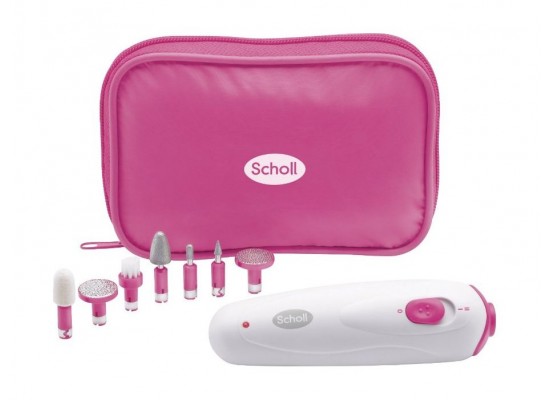 Scholl travel manicure pedicure set (drsp3856puk1) pink price in Kuwait | X-Cite Kuwait | kanbkam