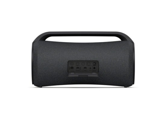 Sony XG500 X-SeaSony XG500 X-Series Portable Wireless party Speaker blue lighting handle rear view 