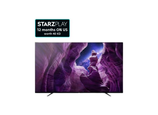 Buy Sony tv 55-inch android 4k  hdr oled (kd-55a8h) in Saudi Arabia
