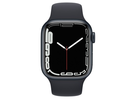 Apple Watch Series 7 45mm Midnight Black screen