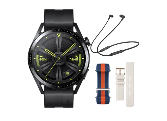 Huawei Watch GT4 Nylon braided silicone composite watch strap