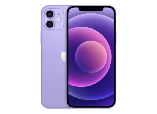 Buy Pre-order: apple iphone 12 128gb 5g phone - purple in Saudi Arabia