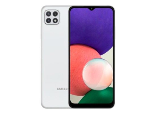 Buy Samsung galaxy a22 5g 64gb phone - white in Saudi Arabia