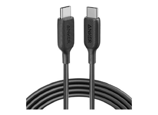 Buy Anker powerline iii usb-c to usb-c cable 1. 8 m – black in Saudi Arabia