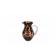 Coupe Pitcher Glass 23.5 cm Brown