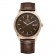 Jovial Gent's 42mm Casual Quartz Leather Watch - 5222GRLQ40