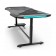 E-Blue King Size Adjustable Glowing Light Gaming Desk - (EGT576BKAA-IA)