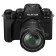 FUJIFILM X-T4 Mirrorless Digital Camera with 18-55mm Lens front facing view