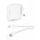 Belkin 20W USB-C PD Wall Charger + USB-C to Lightning Cable - White