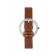 Jean Bellecour 34mm Analog Ladies Leather Watch (JBP1917) - Brown