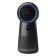 Philips Heater & Fan Air Purifier black front angle xcite buy in Kuwait