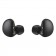 Samsung Galaxy Buds 2 Graphite color wireless noise cancellation earbuds ledt and right