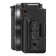 Sony ZV-E10 interchangeable lens vlog camera black with Body side view