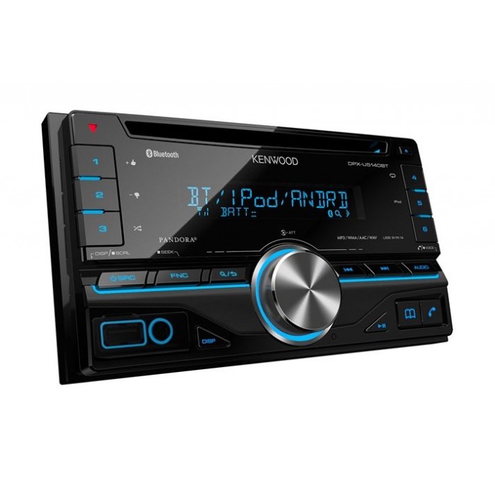 Kenwood DPX-U5140BT Bluetooth/USB/CD Car AV Reciever | Xcite Alghanim