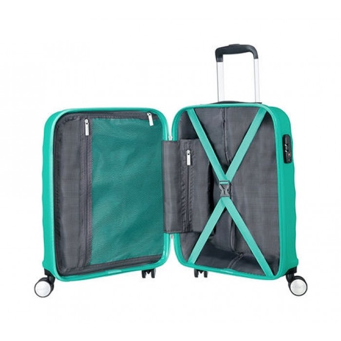 American Tourister Mykonos Spinner Hardcase Luggage | Xcite Kuwait