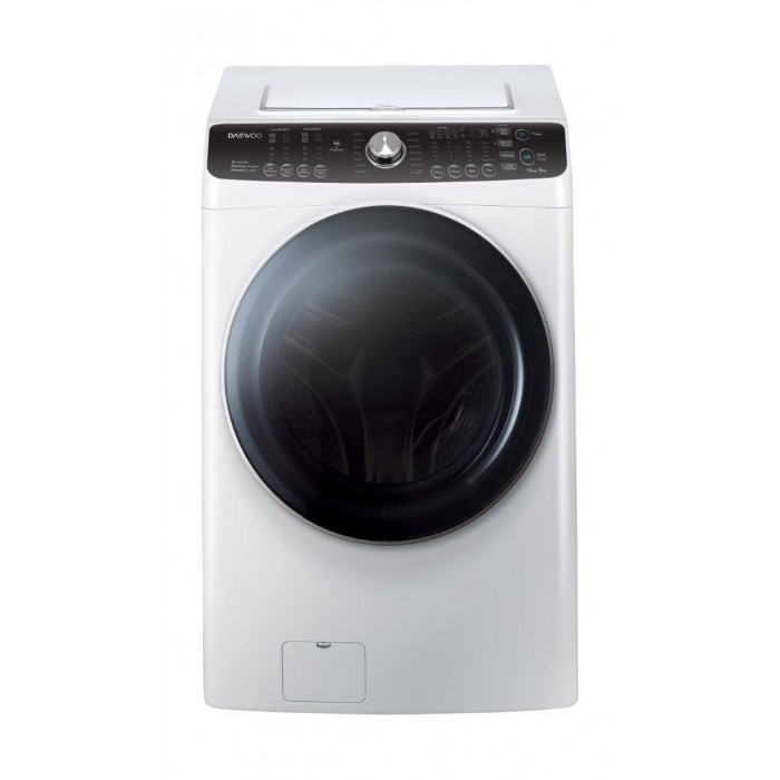 Daewoo 15w 8d Kg 1200 Rpm Front Loading Washer Dryer Dwc Ad1212 White Xcite Alghanim Electronics Best Online Shopping Experience In Kuwait