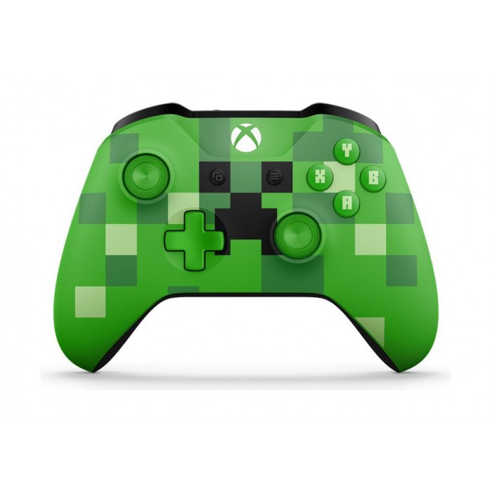 green wireless xbox one controller