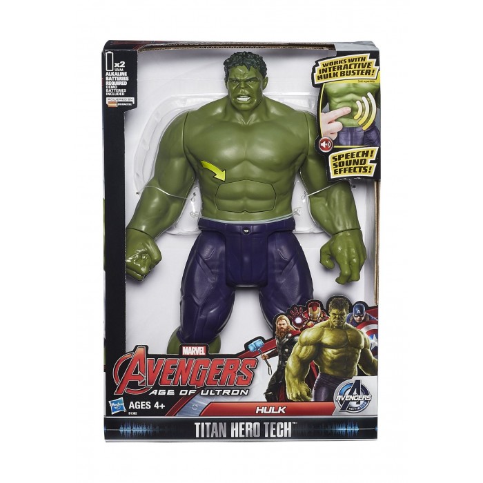 Hasbro Marvel Avengers 12inch Titan Hero Tech Hulk Action