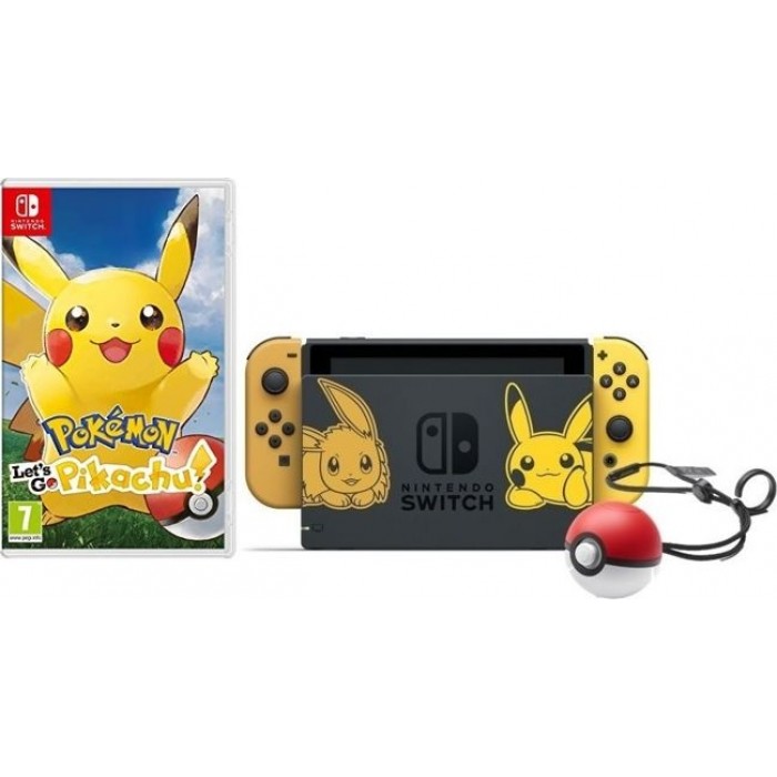 Nintendo Switch Lets Go Pikachu Limited Edition Console Bundle