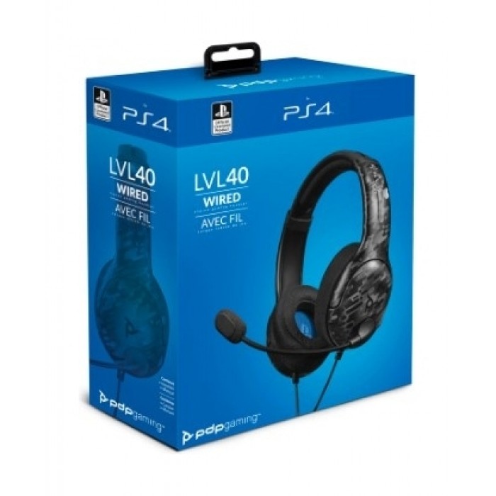 ps4 lvl 40 wired stereo headset