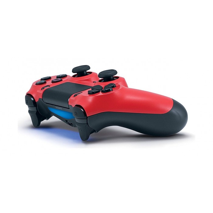 red sony ps4 controller
