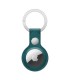 Apple AirTag Leather Key Ring - Forest Green buy in xcite kuwait