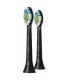 Philips Sonicare W2 Optimal White Standard Sonic Toothbrush Heads - Black
