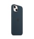 Apple iPhone 13 MagSafe Silicone Case DARK Abyss Blue BUY IN XCITE kUWAIT