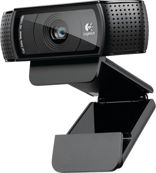 Buy Logitech hd pro webcam c920 15mp 1080p@30fps - black in Saudi Arabia