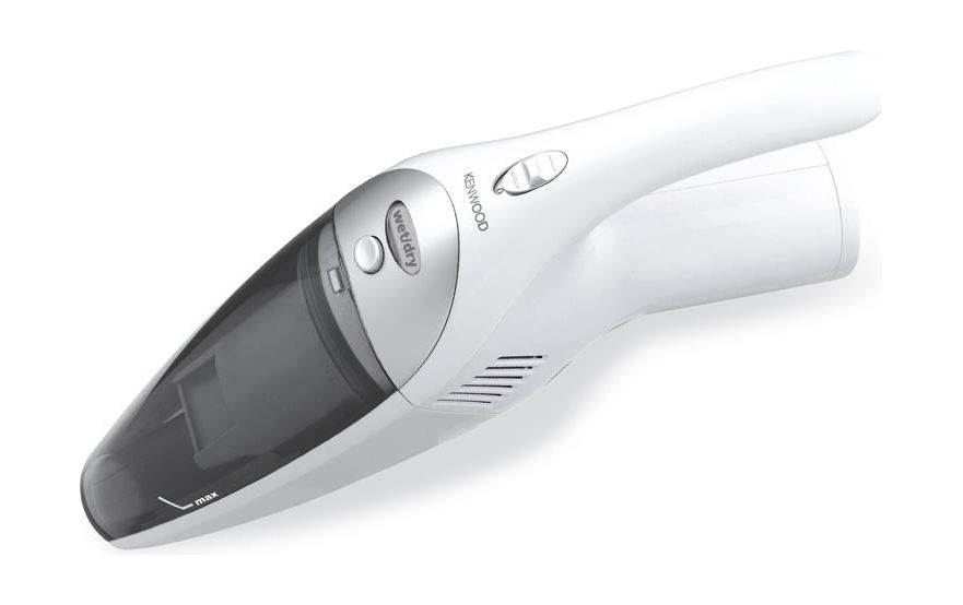 Kenwood Wet & Dry Rechargeable Handheld Vacuum Cleaner (HV170) Black