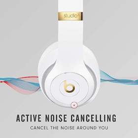 Beats Studio3 Wireless Over Ear Headphones White | Xcite