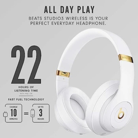 Beats Studio 3 Wireless ホワイト Beats by Dr. Dre - Studio3 Wireless Headphones - White