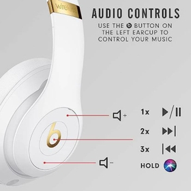 未使用　Beats Studio3 Wireless ホワイト Amazon.co.jp: Beats Studio3 Wireless ワイヤレスノイズ