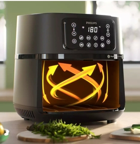 Healthy frying with Rapid Air technology