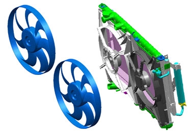 Equipped with a Dual fan System