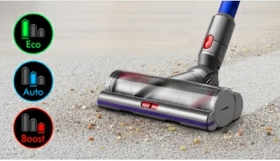 Powerful cleaning on floors and carpets