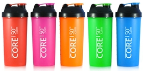 Multi-compartment protein shake  Core150 Attitude Shaker Double Pack