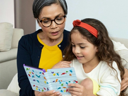 It's reading time, not screen time.