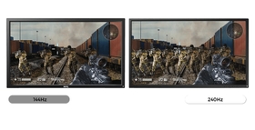 Native 240Hz Refresh Rate Smoothness Evolution