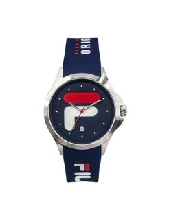 Fila 40mm Unisex Analogue Rubber Sports Watch (38181002) - Navy Blue